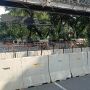 Jalan Menuju Istana Ditutup Kawat Berduri dan Barrier Beton Jelang Demo Partai Buruh