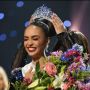 Pakai Botol Bekas, Begini Proses R'Bonney Gabriel Buat Jubah Bikini yang Dipakai Saat Malam Final Miss Universe 2023