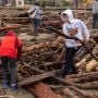 Akibat Badai Dahsyat, Sampah Kayu Penuhi Pantai Capitola di California