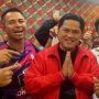 9 Momen Erick Thohir Daftar Jadi Ketum PSSI, Didampingi Raffi Ahmad dan Baim Wong