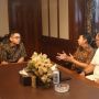 Sowan ke KGPAA Mangkunegara X, Calon Ketum Hipim Solo Rosanto Adi Ingin Menimba Ilmu