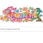 Google Doodle Rayakan Tahun Baru Imlek 2023, Bunga-bunga Berbentuk Kelinci Warnai Halaman Utama