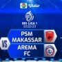 Link Nonton Arema FC vs PSM Makassar, Besok (4/2), Streaming Gratis Cek di Sini!