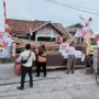Di OKI, Bappilu dan PAC Gerindra Berkolaborasi Pasang Bendera Partai