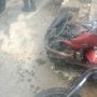 Seorang Pemotor Nyaris Tewas Usai Terseret Truk Kontainer di Cengkareng Jakarta Barat