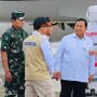 Ikut Lepas Bantuan Kemanusiaan untuk Korban Gempa Turki dan Suriah, Prabowo: Empat Pesawat Terbangkan Bantuan Ini
