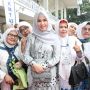 Potret Menantu SBY Bergaya Sederhana di Pengajian, Tapi Tetap Tenteng Tas Mewah Seharga Rp 133 Juta!