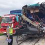 Tragis! Bus Habibah Jaya Kencana Seruduk Truk Beras di Tol Cipali KM 186, Lima Orang Tewas