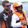 Ketika Luhut Pandjaitan dan Sandiaga Uno Coba Perahu Motor F1 Powerboat