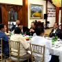 Momen Prabowo Jamu Rombongan Surya Paloh, Santai Ketawa-tawa Di Meja Makan