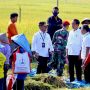 Panen Raya Padi Nusantara Berlanjut di Ngawi, Presiden Jokowi: Di Sini Capai 10 Ton per Hektare