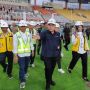 Ketum PSSI Erick Thohir Kunjungi Si Jalak Harupat Pastikan Renovasi Tepat Waktu