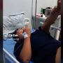 Kocak! Gegara Pengaruh Obat Bius, Anak Ini Justru Silat Pasca Operasi