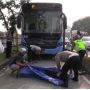 Masuk Jalur Busway di Jakpus, Wanita Muda Tewas Terserempet Bus TranJakarta