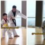 Anak Sandra Dewi Latihan Taekwondo, Warganet Salfok dengan Warna Sabuknya