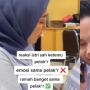 Reaksi Selow Istri Sah Ketemu Suami Bareng Selingkuhan Mesra Pakai Baju Couple Viral