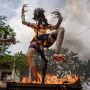 Umat Hindu di Sumsel Gelar Upacara Tawur Agung Kesanga Sambut Nyepi