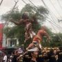 Pawai Ogoh-ogoh Kembali Digelar di Mataram, Umat Hindu Tunjukkan Karya Terbaik
