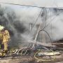 Kabel Listrik Putus Timpa Kios Bensin, 5 Ruko di Duren Sawit Hangus Terbakar