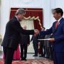 Ramai Penolakan Timnas Israel, Dubes Palestina Datangi Jokowi di Istana Kepresidenan Jakarta
