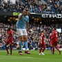Manchester City vs Liverpool, Julian Alvarez Selamatkan The Citizens di Babak Pertama