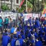 Demo UU Ciptaker di Malang, Mahasiswa juga Serukan Keadilan Korban Tragedi Kanjuruhan