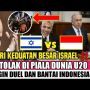 CEK FAKTA: Demi Harga Diri, Timnas Israel Tantang Duel dan Mau Bantai Timnas Indonesia, Benarkah?