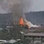 Kantor Bupati Dogiyai Kebakaran