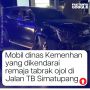 ABG Penabrak Sopir Ojol di Jaksel Ternyata Anak Pensiunan Kemenhan, Pelat Dinas di Mobil Fortuner Langsung Dicabut!