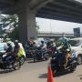 Malam Ini Diprediksi Jadi Puncak Arus Mudik Kendaraan Roda Dua di Kalimalang, Bekasi Diguyur Hujan