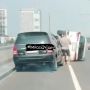 Kecelakaan Beruntun di Tol Layang MBZ, Satu Mobil dalam Posisi Terbalik