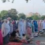 Diadakan Muhammadiyah, Ribuan Masyarakat Hadiri Salat Id di Pamedan Pura Mangkunegran