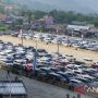Lebaran Hari Pertama, Kepadatan Kendaraan Roda Empat Terjadi di Dermaga Eksekutif Bakauheni