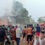 Kebakaran Kios Konter, Seorang Pria di Putussibaru Alami Luka Bakar