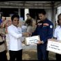 Turun Gunung Langsung, PT Antam Pongkor Salurkan Bantuan Untuk Korban Bencana Banjir Bandang di Bogor
