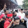 Ganjar Disambut Hangat Ribuan Warga Saat Hadiri Halal Bihalal di Lebak Banten