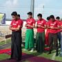 Subhanallah! Timnas Indonesia Sholat Berjamaah di Pinggir Lapangan Jelang Pertandingan Lawan Myanmar