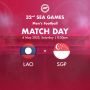 Laos vs Singapura: Hasil Imbang Pastikan Kedua Tim Tersingkir dari SEA Games 2023