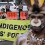 Hutan Adat Diserobot, Suku Awyu Papua Aksi di Dekat Istana