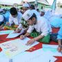 SDG Sulsel Tingkatkan Kualitas Para Santri Lewat Pelatihan Membuat Kaligrafi