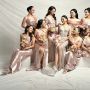 9 Potret Bridesmaid di Resepsi Jessica Mila, Tampil Cantik dengan Gaun Warna Rose Gold