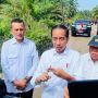 Jokowi Sindir Jalan Rusak Sebabkan Inflasi dan Biaya Logistik Tinggi