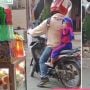 Ada-ada Saja Kelakuan Bocil Ini, Minta Diantar ke Sekolah Naik Motor, Tapi?