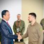 Bertemu Zelenskyy Di KTT G7, Jokowi Sampaikan Dukungan Perdamaian