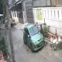 Dua Pria Terekam CCTV Curi Spion Mobil yang Parkir di Pinggir Jalan Tanjung Duren