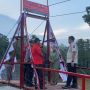 Mudahkan Warga Bermobilitas, Mensos Risma Resmikan Jembatan Gantung di Dharmasraya