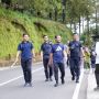 Gubernur Sulsel Andi Sudirman Sulaiman Jalan Pagi, Nikmati Kesejukan Malino