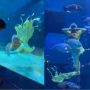 Momen Ria Ricis Berenang Bersama Ikan Saat Jadi Mermaid, Tuai Pujian Karena Totalitas: Putri Duyung Syari