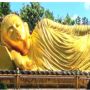 Berlibur ke Patung Buddha Tidur Trowulan Mojokerto, Terbesar di Indonesia