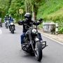 5 Potret Keseruan Geng Motor The Prediksi Touring, Kostumnya Bikin Salfok